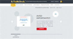 Desktop Screenshot of latienditadorada.com